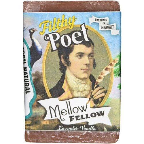 FILTHYFARMGIRL.COM Filthy Poet Lavender Vanilla Soap Bar, Pink, 5 Ounce, 1 Count