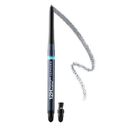 SEPHORA COLLECTION Waterproof 12HR Retractable Eyeliner Pencil 15- Shimmer Slate Gray