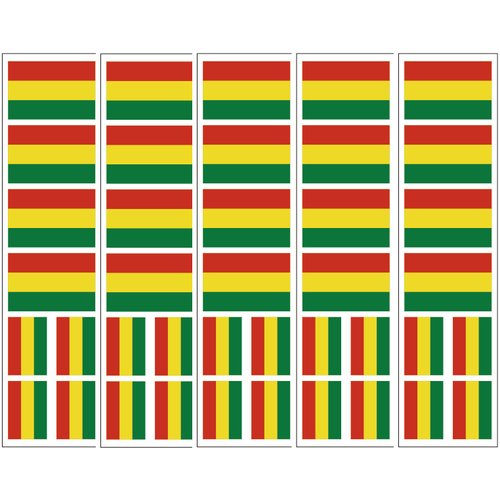 40 Tattoos: Bolivia Flag, Bolivian Party Favors