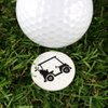 Myartte Creative Golf ball marker Soft Enamel Golf Markers 24.4MM Assorted 5 Pcs (Golf club)
