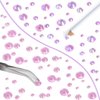 LPBeads 6400 Pieces Pink and Pink AB Hotfix Rhinestones Flat Back 5 Mixed Sizes Crystal Round Glass Gems with Tweezers and Picking Rhinestones Pen