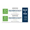 Rembrandt Deeply White + Peroxide Whitening Toothpaste, Peppermint Flavor, 3.5-Ounce (Pack of 2) (Packaging may Vary)