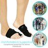 Vive Bunion Brace (Pair) - Big Toe Corrector Straightener with Splint - Hallux Valgus Pad, Joint Pain Relief, Alignment Treatment - Orthopedic Sleeve Foot Wrap Support for Men and Women (Black)
