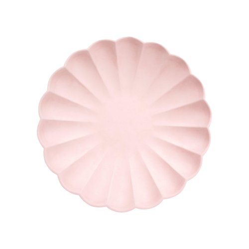 Meri Meri Compostable Party Plates, Eco Friendly Plates for Parties and Occasions, 48 Count, Single Use, Compostable/Disposable
