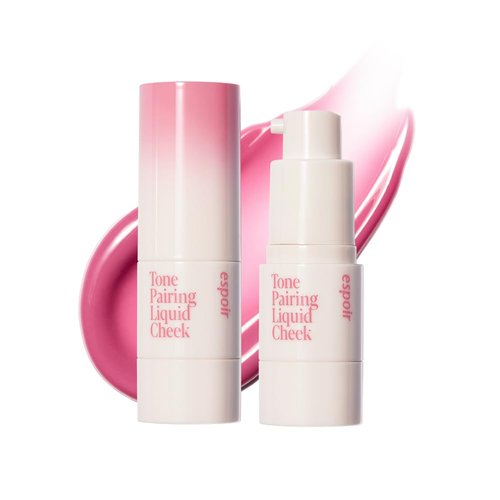 espoir Tone-Pairing Liquid Blush #3 Serenade │ Moisturizing Formula To Express Dewy Cheeks │ Watercolor-like Subtle and Beautiful Color Blush │ K-pop Idol Blush of Korean Makeup