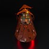 DALDED LED Lighting Kit for Lego Jabba's Sail Barge 75397, RC LED Light Compatible with Lego 75397 Building Block Models -Without Model