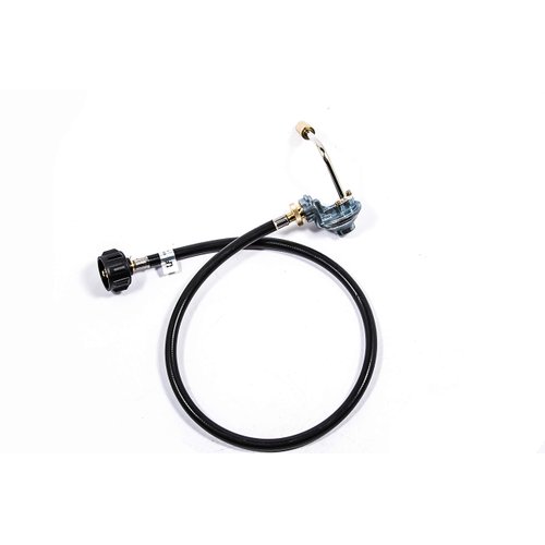 LS'BABQ 3 Feet Propane Adapter Hose 1 lb to 20 lb Converter and Gas Regulator fit for Blackstone 17”, 22”, Royal Gourmet, Pit BOSS, Camp Chef, and The Dash Tabletop Griddles