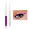 Eyret Purple Liquid Eyeliner Colorful Eyeliners Waterproof Eyeliner Neon Makeup Cosmetic for Women and Girls