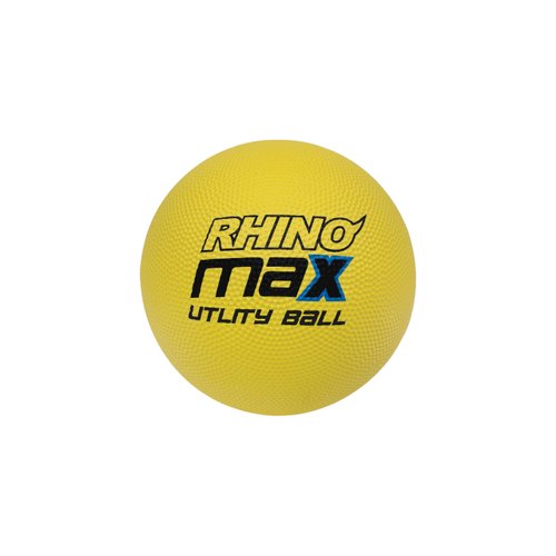 Champion Sports Rhino Utility Playground Ball (Yellow, 8.5-Inch)