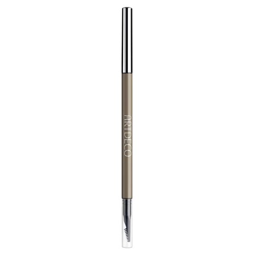 ARTDECO Ultra Fine Brow Liner - Ash Brown - Thin Twist-Out Tip Creates Ultra-Fine Lines - Integrated Grooming Brush - Smudge-Proof & Waterproof - Eyebrow Pencil - Eye Makeup - Vegan - 0.03 Oz