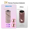 [Upgrade]Depvko 120pcs Small Sanding Bands for Nail Drills with 2pcs 3.1MM Mandrel Nail Drill Bits, 180 Fine Grit Nail File Sanding Bands for Acrylic Nails Tech Gel Manicures and Pedicure, Pink