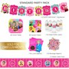 Golden Girls Party Supplies (Standard) Birthday Party Decorations with Happy Birthday Banner, 58 Piece Set - 40th birthday decorations, 50th birthday decorations for women, bridal shower decorations
