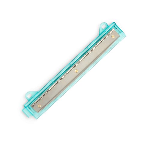 Blue Summit Supplies Set of 3 Hole Punch for Binder, Plastic Portable Ruler with Hole Puncher for Binder or Notebook, Easy to Use Flat Hole Punch for School or Office Use, Assorted Colors, 3 Pack