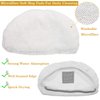 6 Pack Replacement Steam Mop Pads for Bissell Powerfresh Steam Mop 1940 1440 1544 1806 2075 Series, Model 19402 19404 19408 19409 1940a 1940f 1940q 1940t 1940w B0006 B0017,Washable Cleaning Pad