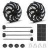 Fan Mounting Kit, Mellbree 2-Pack Electric Radiator Fan Mounting Kit Compatible for Electric Cooling Fan and Transmission Cooler