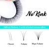 Eyelash Extensions 0.15 CC Curl 8-14mm Lash Extensions Supplies Individual Lashes Premium Silk Volume & Classic Lash Soft Matte Dark Professional Eyelashes Extension (0.15-CC-8-14 Mixed)