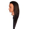 HairZtar Human Hair 18 - 20 " Mannequin Head Hairdresser Training Head Manikin Cosmetology Head (CORA+C (18"))
