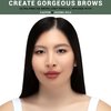 Browluxe Eye Brow Pencil, Ultra Thin Precision Eyebrow Pencil, Long Lasting, Waterproof Eyebrow Makeup, Nourishing Brow Definer Pencil in Shade Taupe