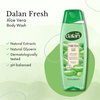 Dalan Natural Extracts Body Wash, with Fresh Pink Grapefruit & Aloe Vera & Sea Minerals, 15.2 fl oz (1 Pack, Aloe Vera)
