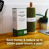 Reusable Paper Towels - Value Pack of 24 Paperless Towels! 100% Cotton, Super Soft, Absorbent, Washable and Made To Last Cut Back Waste Less with our Cloth By ZeroWastely