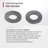 Replace for Allison 29535617 Automatic Transmission Fluid Pan Magnet - [4 Pack] For Use on 29539579, 29542824 Transmission External/Internal Filter, Such as Allison Transmission 1000 Pan