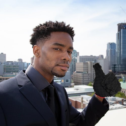 WULI PEACH Hair Curl Sponge Gloves, Magic Curly Barber Curling Twist Sponge Gloves Brush, Hair Brush Sponges for Black Men Curls Natural Hair Women(Double-Dided)