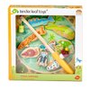 Tender Leaf Toys - Pond Dipping - Wooden Magnetic Fishing Toy for Kids - Length Adjustable Fishing Rod and 8 Pond Animals with Numbers at the Back - Develops Fine Motor Skills, Early Learning - Age 3+