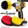 Drillbrush Drill Brush Scrub Brush Drill Attachment Kit - Drill Powered Cleaning Brush Attachments - Time Saving Cleaning Kit – Our Drill Brush Attachment kit is Great for Cleaning Tile and Grout