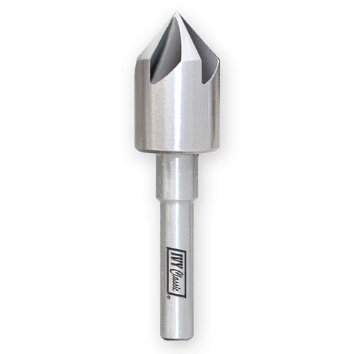 IVY Classic 09051 5/8-Inch M2 High Speed Steel Countersink, 5 Flute, 82-Degree Point, 1/Card