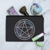 GRAPHICS & MORE Pentagram Pentacle Star Wiccan Witch Makeup Cosmetic Bag Organizer Pouch