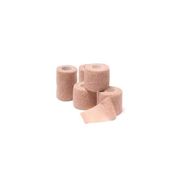 ProAdvantage P154020 Cohesive Bandage, Tan, 2" Width, 5 Yards Length, Pack of 36