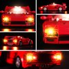 BRICKSHINING LED Lighting Compatible with Lego Ferrari F40 Supercar 76934, Light Kit Compatible with Lego 76934, Giving Light to Model, NOT Included The Model Set(Typical Version)