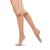 Therafirm Knee High Stockings - 30-40mmHg Firm Compression Support Nylons (Sand, Medium)