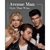 Avenue Man Max Texture Clay - Hair Products for Men (2oz) - Hair Pomade with Herbal Extracts for Wet or Dry Hair - Paraben-Free Hair Putty - Improved Formula