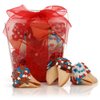 Patriotic Fortune Cookies Take Out Pail
