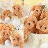 Sumind 9 Pcs Mini Plush Dog Stuffed Animals Bulk Dog Plush Party Favors Small Soft Plush Dog Toy for Goodie Bag Fillers Kids Baby Show Birthday Valentine's Day Gift(Long Plush Puppy)