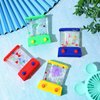Gejoy 4 Pieces Water Games Handheld Stocking Stuffers for Kids Mini Waterful Ring Toss Retro Pastime Toys Car Games Christmas Party Favor for Kids Adults Gifts(Modern Style)