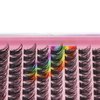 Bodermincer Lashes Clusters 10+12mm/12+14mm/14+16mm/16+18mm/10-12-14-16mm/14-16-18mm Mixed and 8-20mm to Choose Lashes Extension Kit lash Clusters Lashes Wispy Eyelash Extension (14+16mm Mixed)