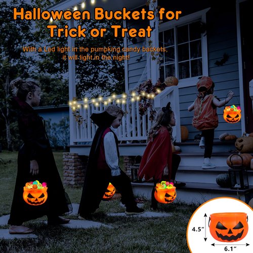 Halloween Party Favors Kids Toys 64Pcs Halloween Toys Glow In The Dark Party Supplies Bouncy Balls Toys for Kids Halloween Party Decorations Favor Bag Fillers Trick or Treating Goodies