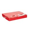 Juvale 24-Pack Treat Boxes - Candy Gable Boxes for Party Favors, Birthday, Wedding, Baby Shower (Red, 6.2x3.5x3.6 In)