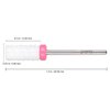 Pana Professional USA Ceramic White Small Barrel Bit Nail Drill (Grit: TRIPLE 3X COARSE) 3/32" Shank Size