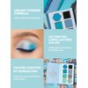 SHEGLAM Glitter Metallic Eyeshadow Palette 8-Color High Pigment Silver Blue Long Wearing Horoscope Collection Eye Shadow Palette - Ambitious Aquarius