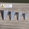 Pyramid Sinkers Fishing Weights Kit Bullet Fishing Weights Sinkers for Ocean Saltwater Surf Fishing Gear Tackle 1oz 2oz 3oz 4oz 5oz 6oz 8oz