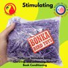 Bonka Bird Toys Colored Crinkle Shred Paper Chew Forage Nesting Treat Natural Multi-Use Craft Part Projects Cockatiels Parakeets Conures Amazons and Other Similar Birds (Purple)