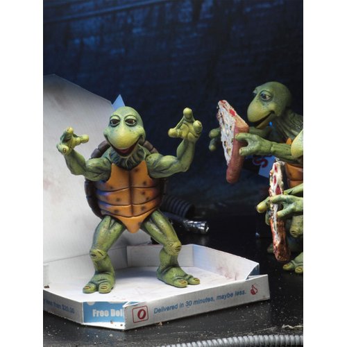NECA - Teenage Mutant Ninja Turtles (1990 Movie) - 1/4 Scale Action Figures - Baby Turtles Set
