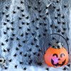 CANIPHA 200Pcs Mini Spiders Bats Halloween Decorations, Include Plastic Bats and Fake Spiders, Creepy Scary Prank Toys Fake Bats Spider Hallowmas Prank Props Supplies for Kid Gift Joke Toy Home Decor