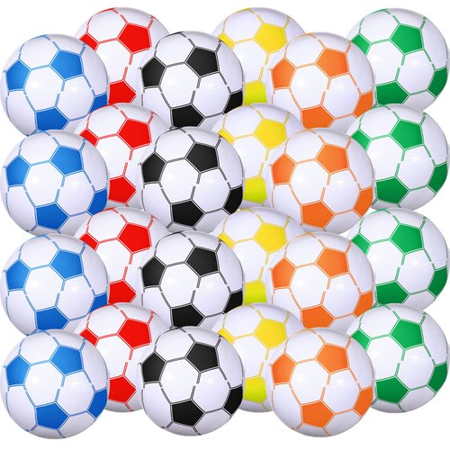 Chivao Inflatable Ball Soccer Ball Softball Volleyball Basketball Football 16 Inch Beach Balls Party Favors Summer Swimming Pool (12)
