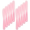 Facial Cream Spatula 10Pcs Mini Cosmetic Spatulas, Silicone Cosmetic Spatula, Mini Cosmetic Skincare Spatula Spoon for Cream, Lotions, Moisturizers Makeup Scoop