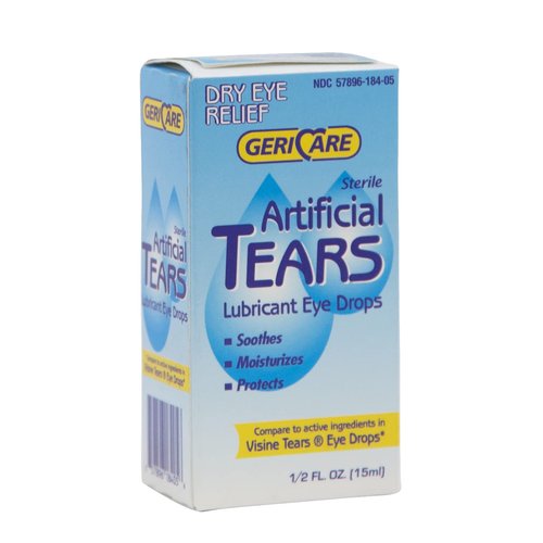 GeriCare Artifical Tears Lubricant Eye Drops-0.5 Drops (1)