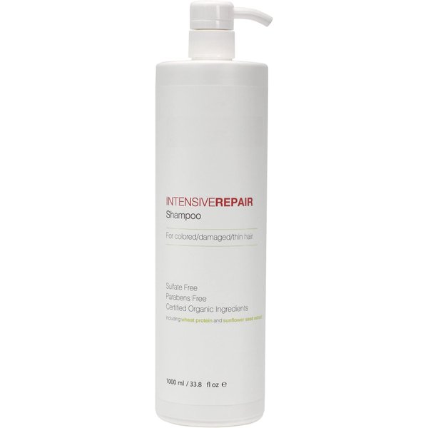 ONC INTENSIVEREPAIR Sulfate-Free Shampoo 33.8 fl. oz. 1000 ml Safe for Color Treated Hair, Paraben-Free, Low pH, Use with Healthier Hair Color Dye, Prolongs Life of All Hair Color Dye